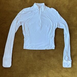 Lululemon its Rulu Cropped Half Zip
